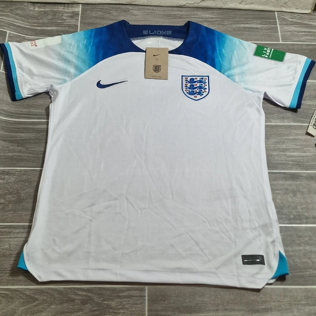 MEN'S ENGLAND HOME Football Shirt World Cup Qatar 2022 BNWT Size XL