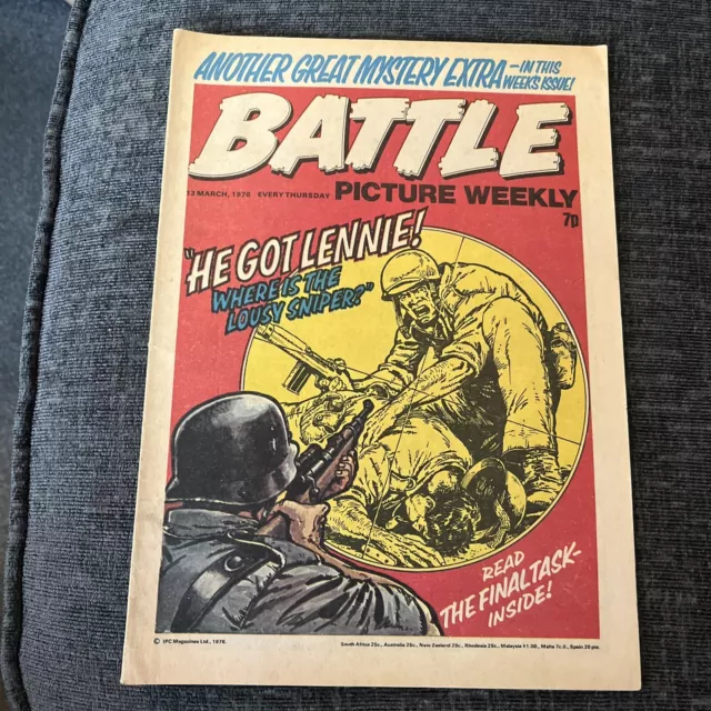 Battle Action Comic - 13 March 1976
