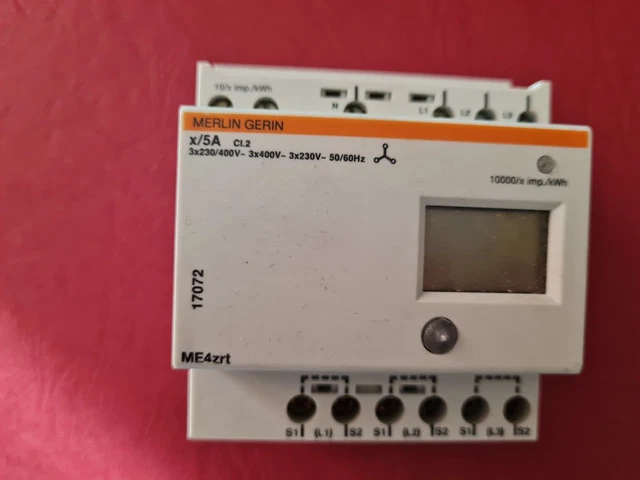 COMPTEUR  D'ENERGIE 3 Ph MERLIN-GERIN  ME4ZRT ( Schneider  17072