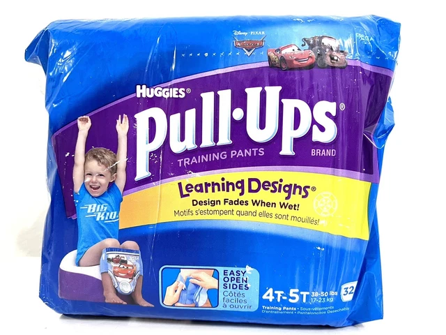 Coches Huggies Pull-Ups de Toy Story 2011 raros sellados de colección 4T-5T - 32 quilates