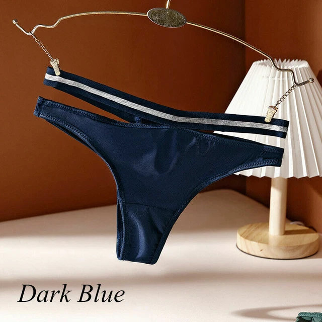Biancheria intima donna perizoma tanga senza cuciture lingerie ghiaccio seta slip mutandine a T