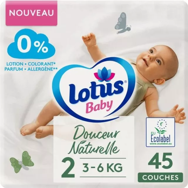 COUCHES LOTUS BABY Taille 3. 4-9kg. 88 Couches EUR 23,90 - PicClick FR