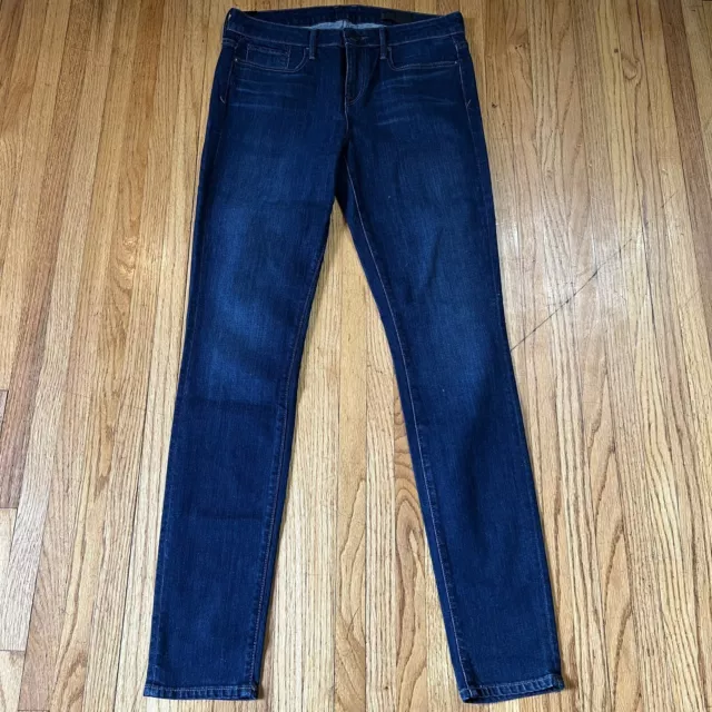 Vince 29 Blue Skinny Jeans Womens Medium Dark Wash Pants Denim