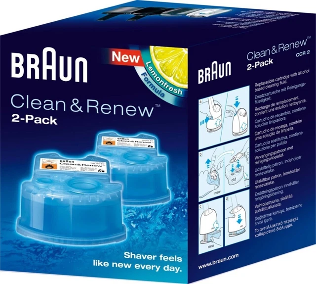 BRAUN Reinigungskartusche CCR 2 Relaunch Körperpflegegeräte 382683