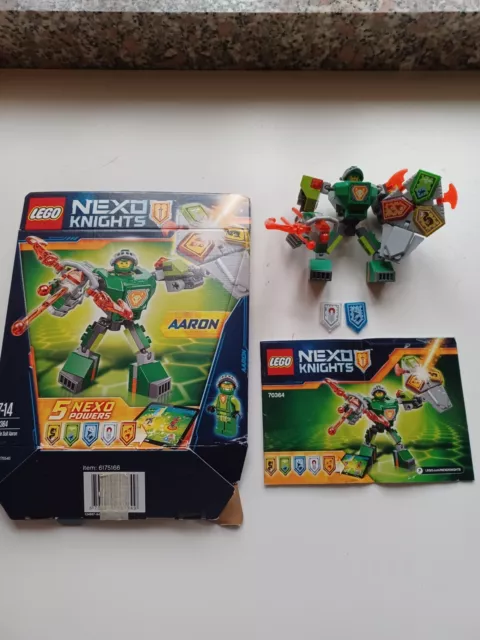 lego nexo knights battle suit aaron 70364  1 PEZZO MANCANTE