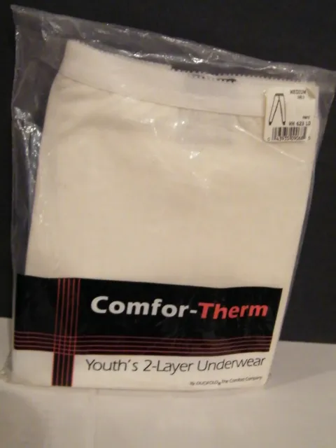 NEW Duofold Comfor-Therm Thermal Youth Boys Girls Pants Long Bottom 2-layer M 10
