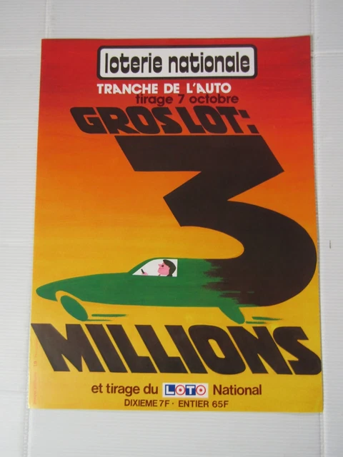 Affiche Match De Football Vintage Libourne - Girondins Bordeaux B - Années 80