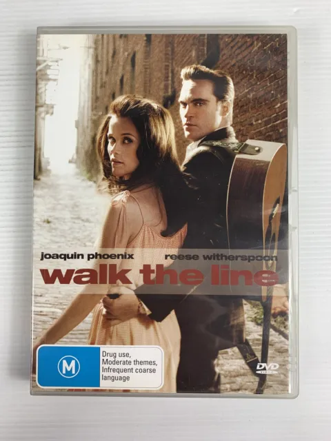 Walk The Line Joaquin Phoenix Reese Witherspoon DVD R4 CASH