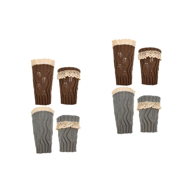 4 Pairs boot socks Jambières Filles Accessoire De Vêtements Pour