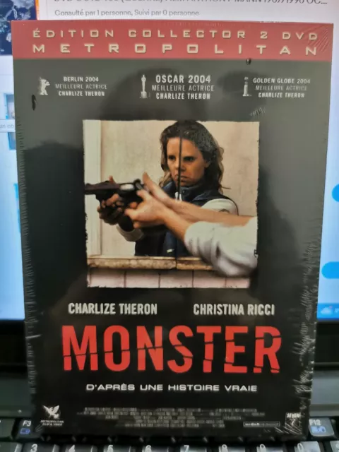 Monster Histoire Vrai Film De Patty Jenkins Dvd 2003/2005 Neuf Sous Blister