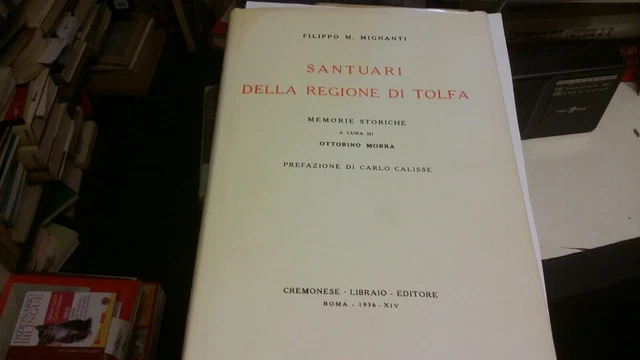 F.M. MIGNANTI, SANTUARI DELLA REGIONE DI TOLFA, ANASTATICA, 13s21