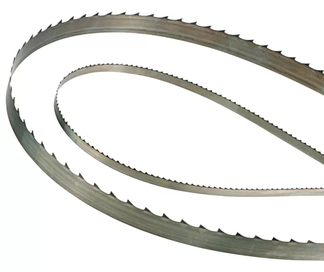 11' 0" (132" INCH) x 1"  x 2 TPI STARRETT WOODPECKER BAND SAW BLADE (2X) PACK