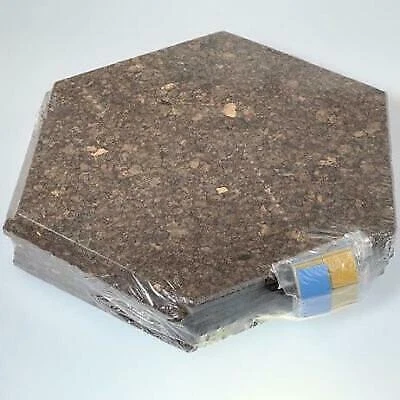 Piastre bacheche sughero EKB HEXAGON - sughero nero -