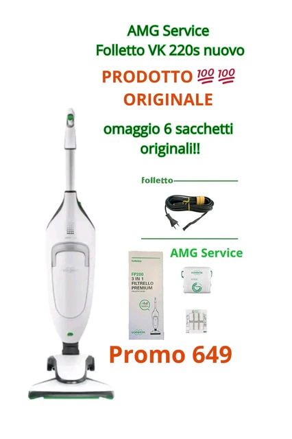 Folletto Vk 220s Multifunzione Lavapavimenti Tubo & Accessori - Foto 9