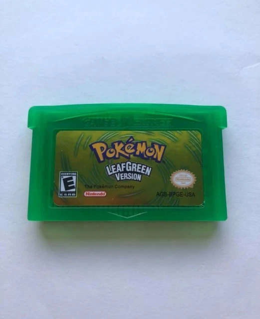 POKEMON LEAF GREEN Version (Game Boy Advance, 2004) Tested and Working 19.99 PicClick POKEMON LEAF GREEN Version (Game Boy Advance, 2004) Tested and Working 19.99 PicClick