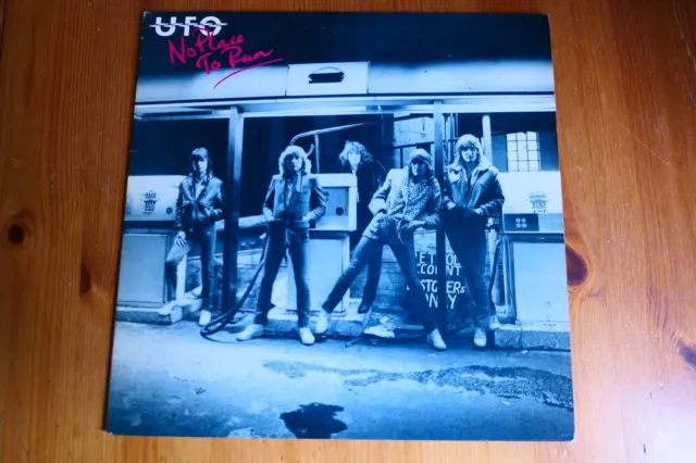UFO - NO PLACE TO RUN LP - Nr MINT A2/B3 UK 1980