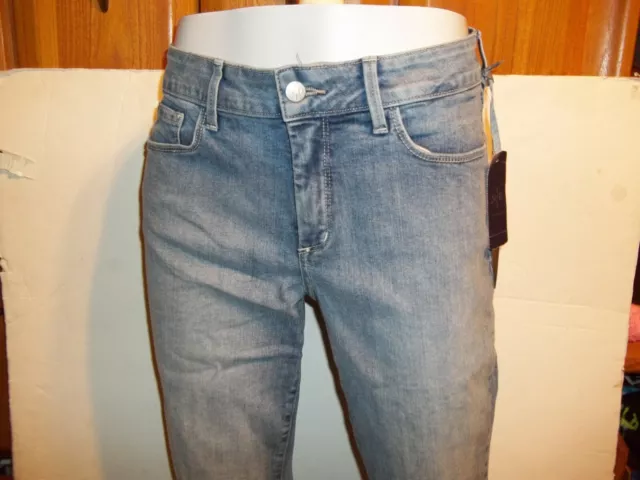 NEW NYDJ  sz 6 Not Your Daughters Jeans Bobbie Boyfriend medium blue pants 2