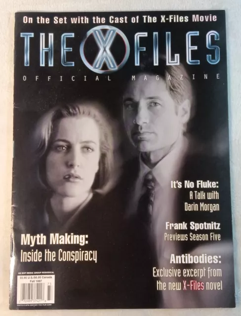 The X Files Magazine Vol 1 No 3 Official 1997 Gillian Anderson David Duchovny