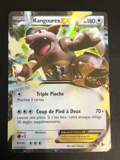 Pokemon Card Fr Xy Sparks - Kangourex Ex 78/106 Ultra Rare - Nm