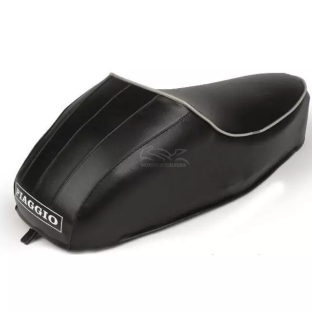 Sella Vespa 50 Special/R/L Con Gobba Colore Nera Con Scritta