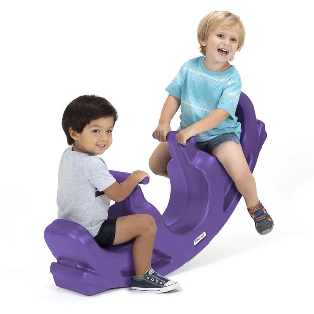 SIMPLAY3 Rock & Roll Teeter Totter 2 Riders 2 Years & Up Plastic Wipe Clean