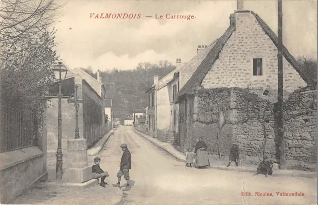 Cpa 95 Valmondois Le Carouge