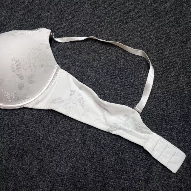 Lily of France Bra women 38C White Extreme Ego Boost Push Up Underwired 2131101 2