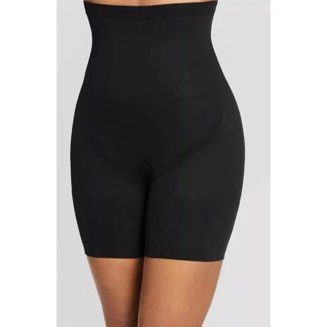 JOCKEY GENERATION WOMEN'S Slimming HighWaist Shorts Black Size Small