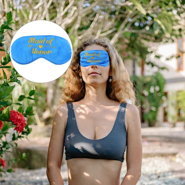 Maschera Occhi in Cotone, PJYU Mascherina per Dormire Riscaldata per