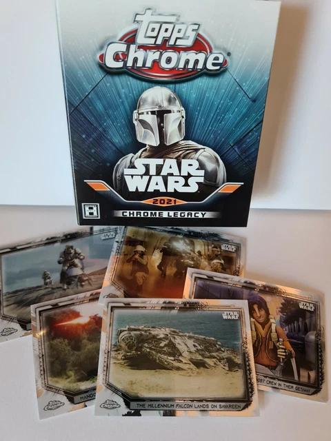 Topps Star Wars Chrome Legacy 2021 Standard Single BASE CARD - *YOUR CHOICE*