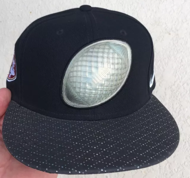 Nike FSU Seminoles Rare Crystal Rubber College Football Snapback Hat 1986 AFCA