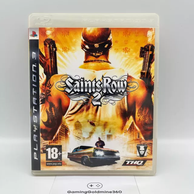 Saints Row 2 PS3 Italiano PAL senza manuale THQ Sony PlayStation 3