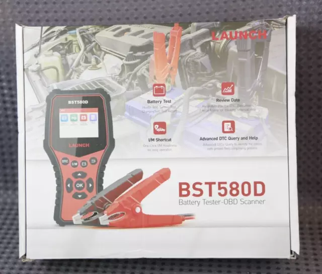 BST-580D Battery Tester/Diagnostic Scan Tool