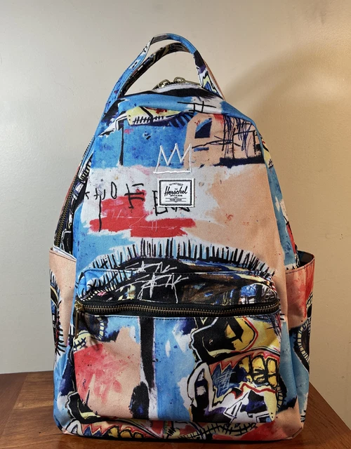 Vintage Herschel Supply Co. Jean-Michel Basquiat Backpack
