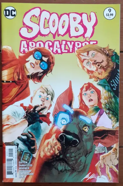 Scooby Apocalypse 9, Varianten Cover, Dc Comics, März 2017, Fn/Vf