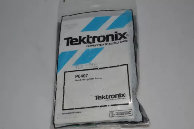*TC* Tektronix P6407 Word Recognizer Probe- NEW / SEALED  (PEK37)