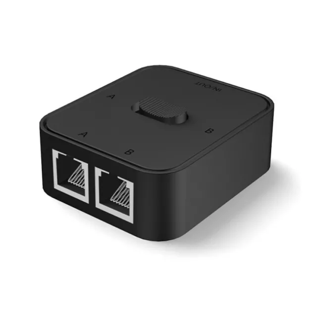 2 PORT GIGABIT Netzwerk Switch Verteiler LAN RJ45 Hub Splitter Plug & Play LAN EUR 8,88
