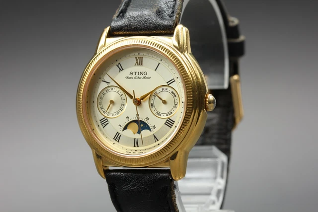 CASIO STING STN-173 ムーンフェイズ ラウンド ローマン CASIO STING STN-173 ムーンフェイズ ラウンド ローマン Yahoo