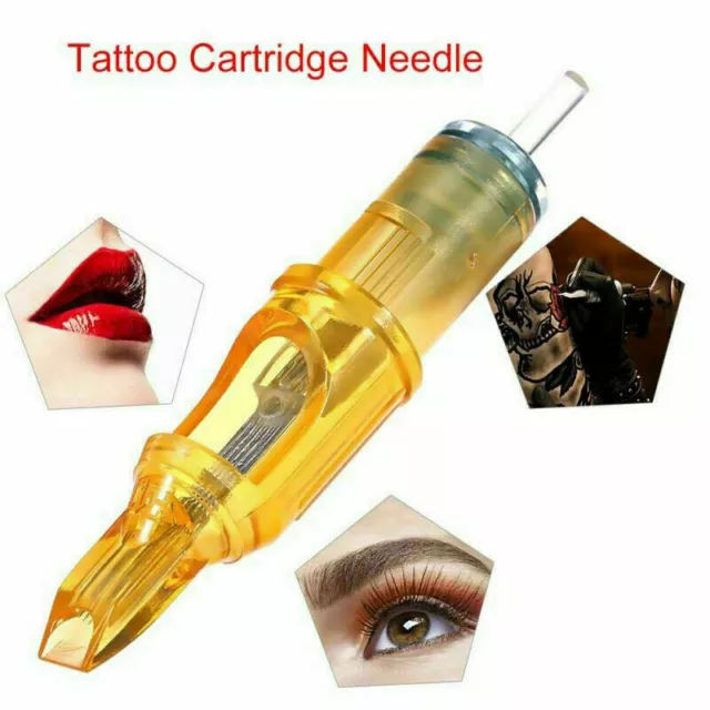 20 Sterile tattoo needle Disposable  box circular filling shader RS RM RL M1