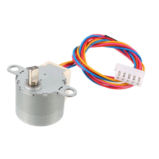 Motore Passo-Passo 24BYJ48 - 12V, Riduttore Micro, Per Ali Girevoli E Aria Condizionata - Foto 8