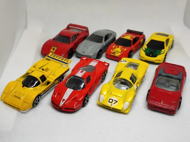 Rare Joblot Lot Bundle Hot Wheels Ferrari Toy Model Car Cars Majorette
