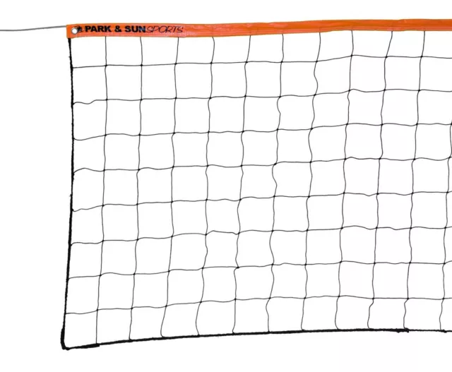 Park & Sun Sports Regulation Size Indoor/Outdoor Recreational Volleyball Net ...