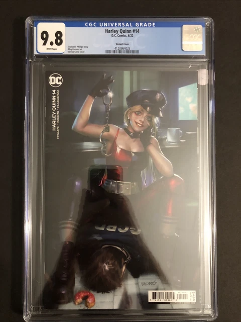 Harley Quinn #14 7/22 DC Comics CGC Graded 9.8 Derrick Chew Handcuffs Cover
