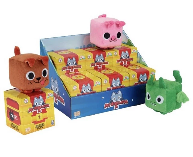 PET SIMULATOR X Series 1 Mystery Treasure Plush w/ Epic DLC Code *SHIPS