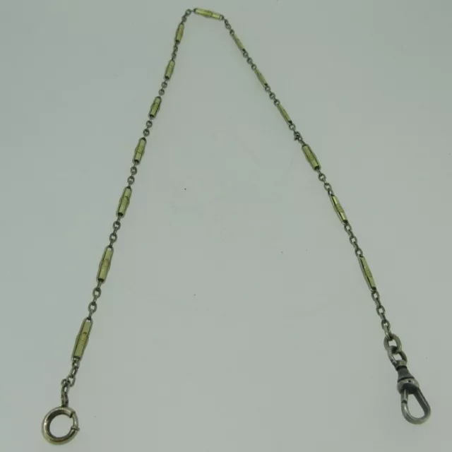 Antique Sovereign 14k Gold Filled Detailed Pocket Watch Chain