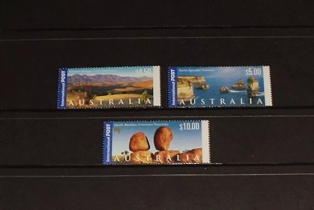 Australian International post high values to $10 - mint unhinged