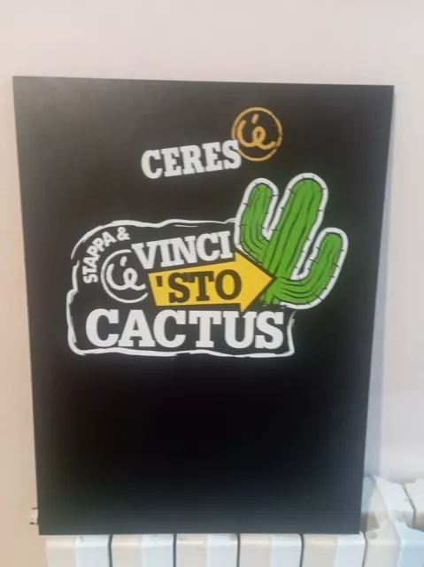 Quadro Pannello Pubblicitario "Birra Ceres" In Acciaio-Vintage- Raro Gadget Bar