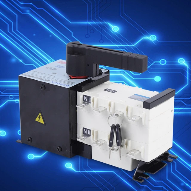 ATS100A4P AUTOMATIC TRANSFER Switch Dual Power Generator Changeover