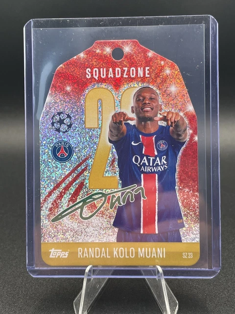 Sz Randal SQUADZONE RANDAL KOLO Muani Match Attax 2024/2025 Festive Edition 24/25 ...