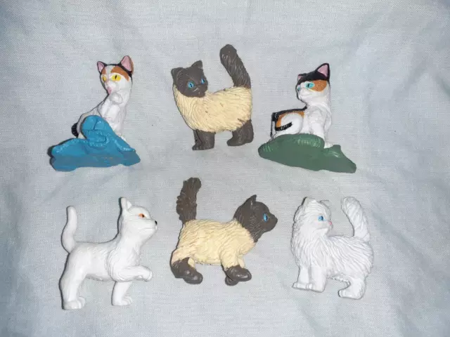 MEG Kitty In My Pocket Bundle X 6 Vintage 1990’s